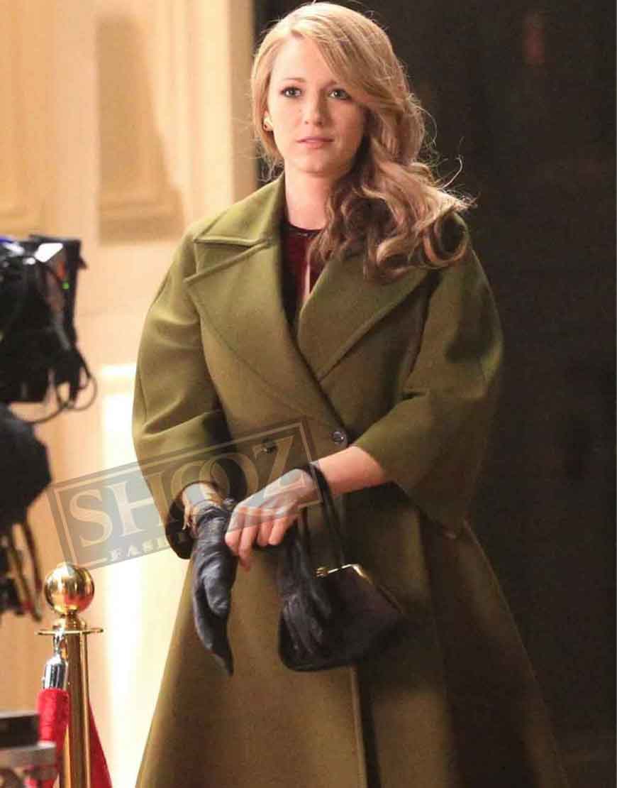 Age Of Adaline Blake Lively Green Trench Coat